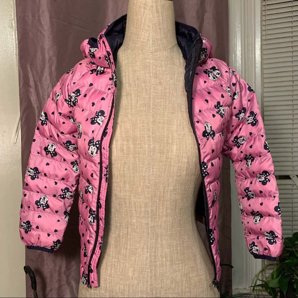 Uniqlo Minnie Mouse Kids Puffer Jacket